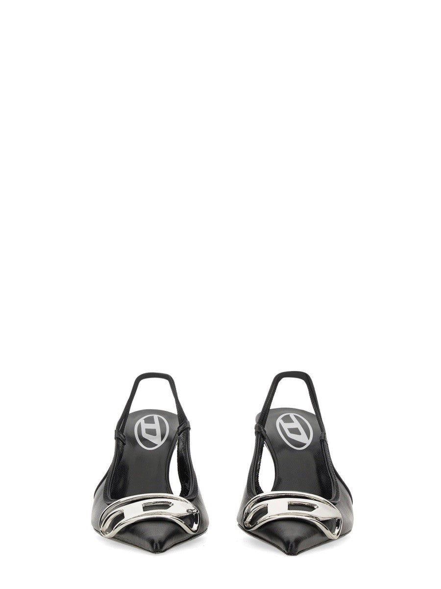 Diesel D-Venus SB Slingback pumps – Zwart