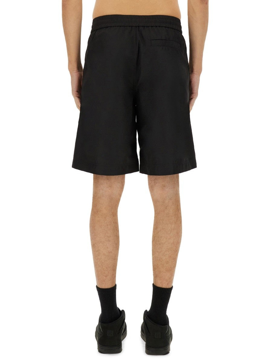 Givenchy Trainingsshort van gerecycled polyester – Zwart