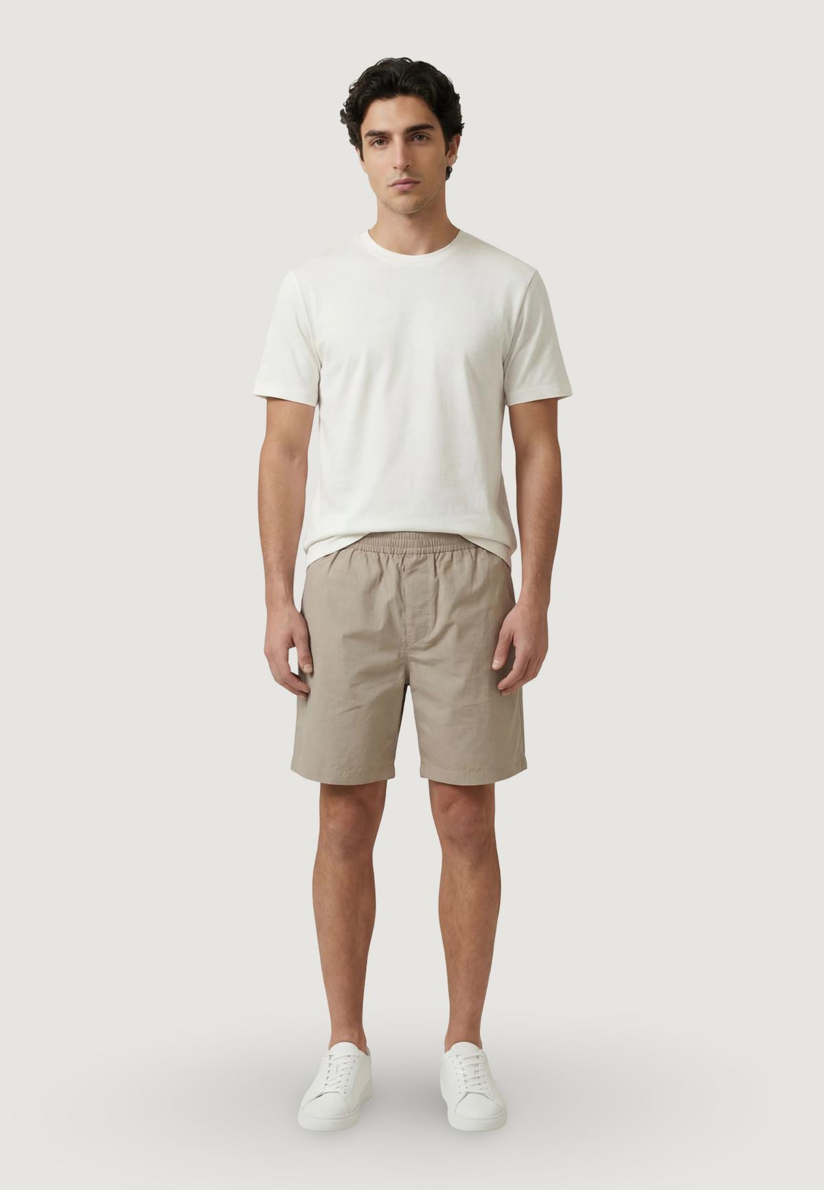 Armani Exchange Bermuda met Veters – Beige