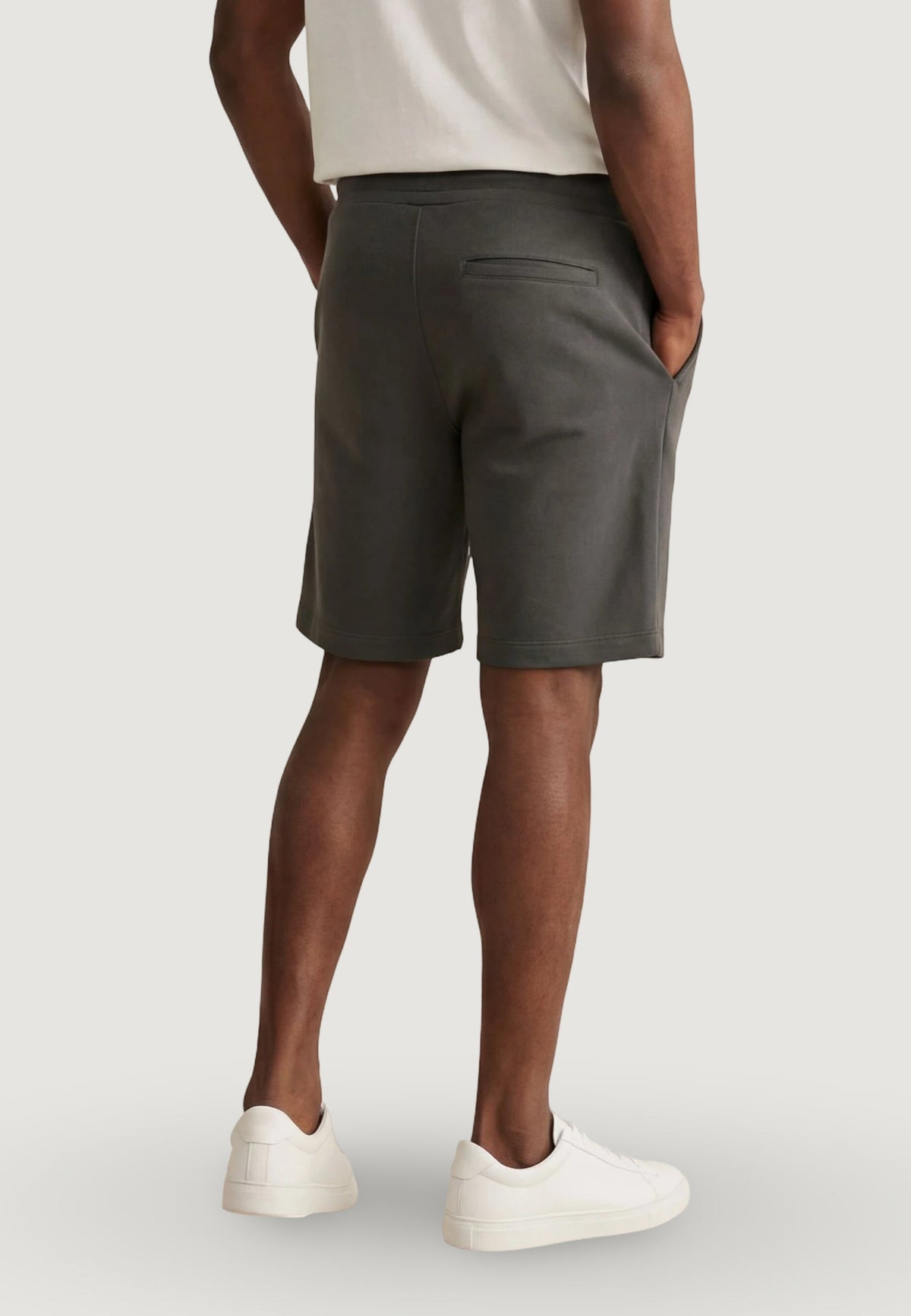 Armani Exchange Katoenen Bermuda met Veters – Donkergroen