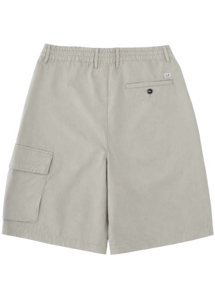 C.P. Company Katoenen Cargoshort – Grijs