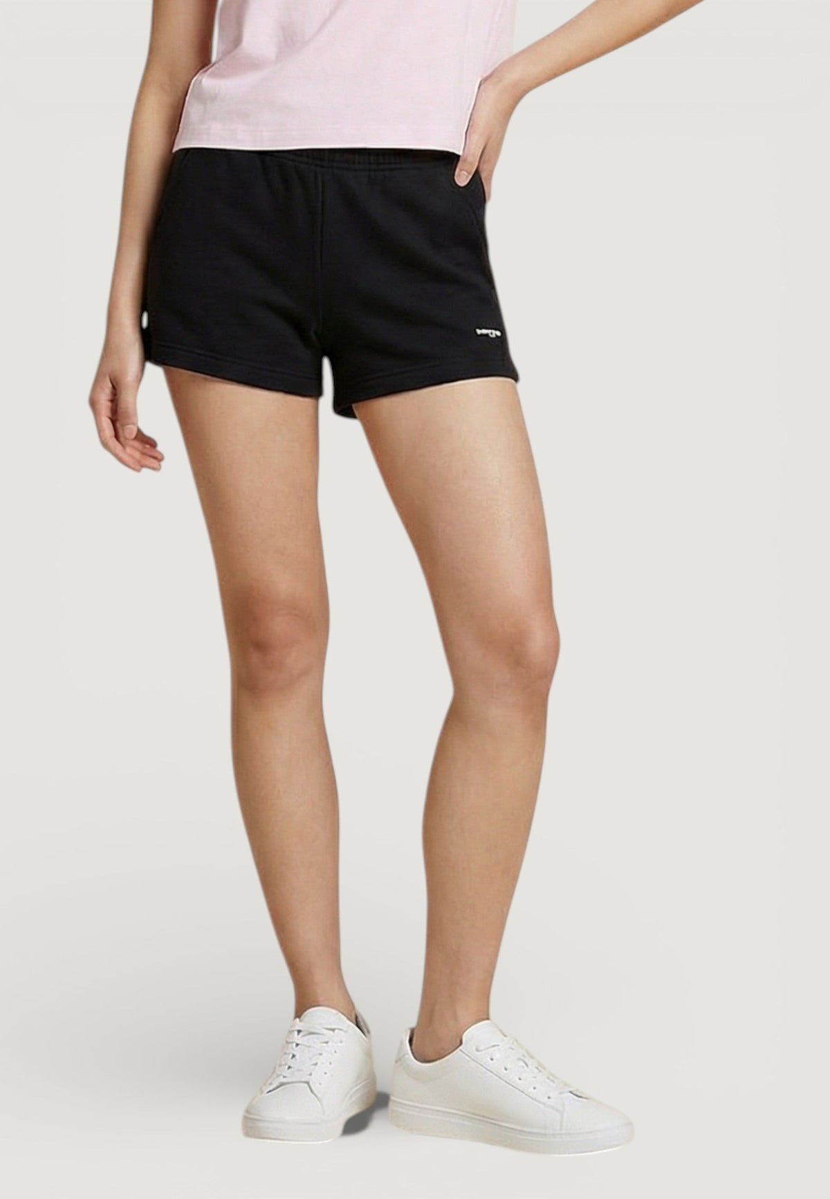 Tommy Hilfiger Short met voorzakken – Zwart