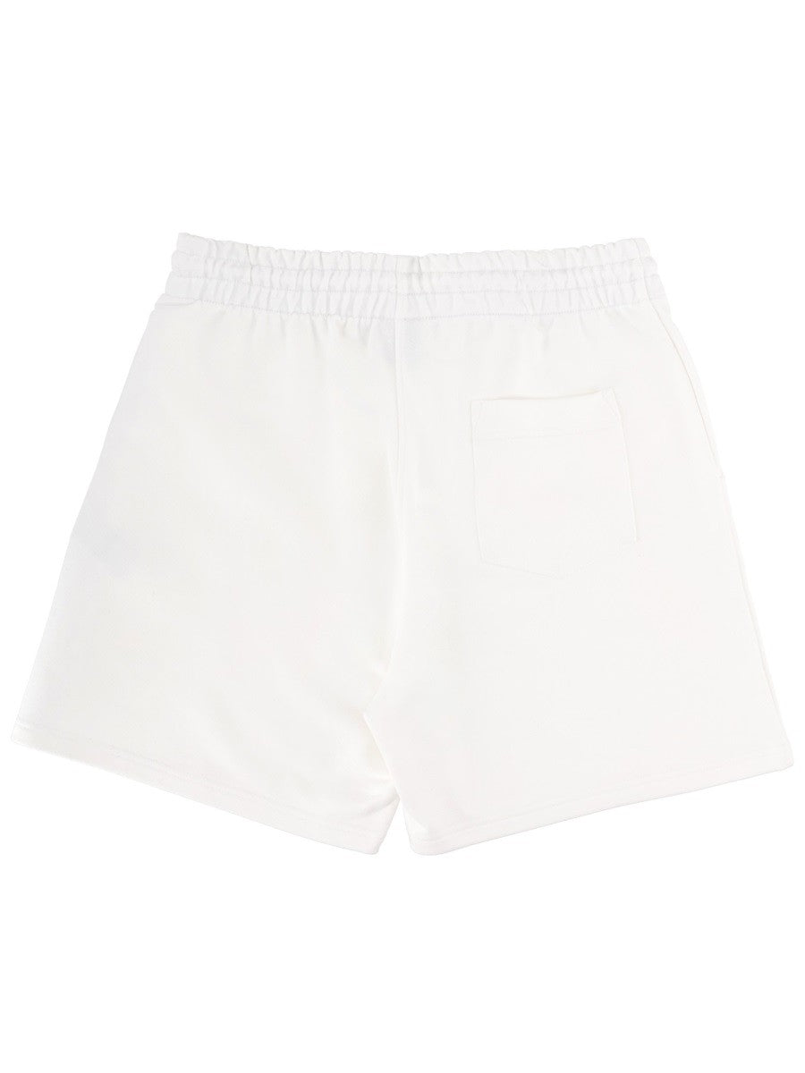 Casablanca Short met logo – Wit