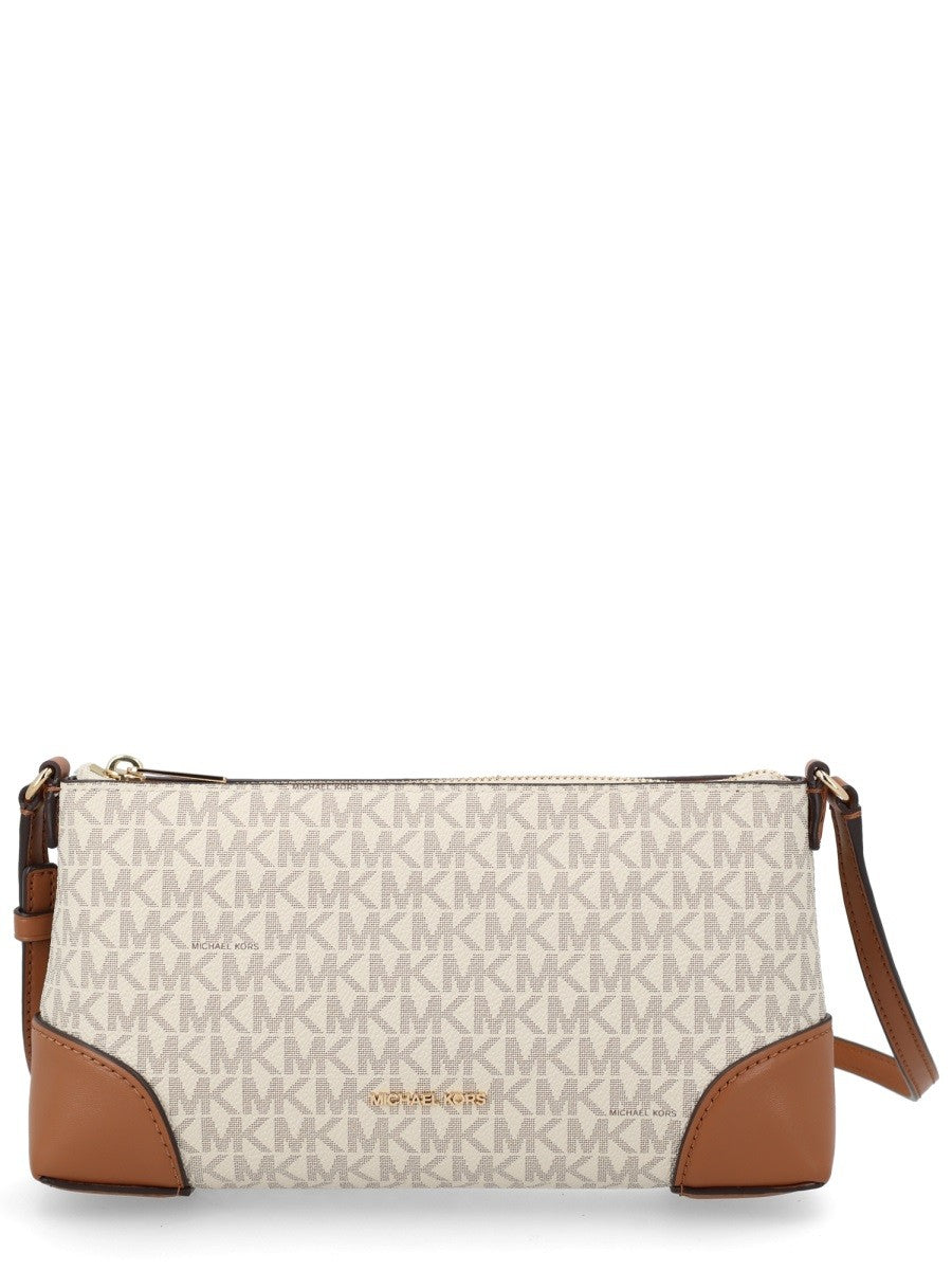 Michael Kors Crossbodytas met logoprint – Beige