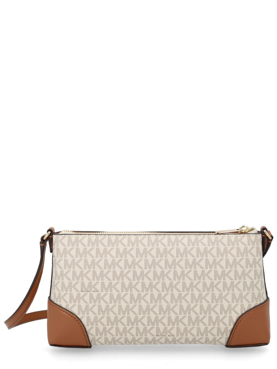 Michael Kors Crossbodytas met logoprint – Beige