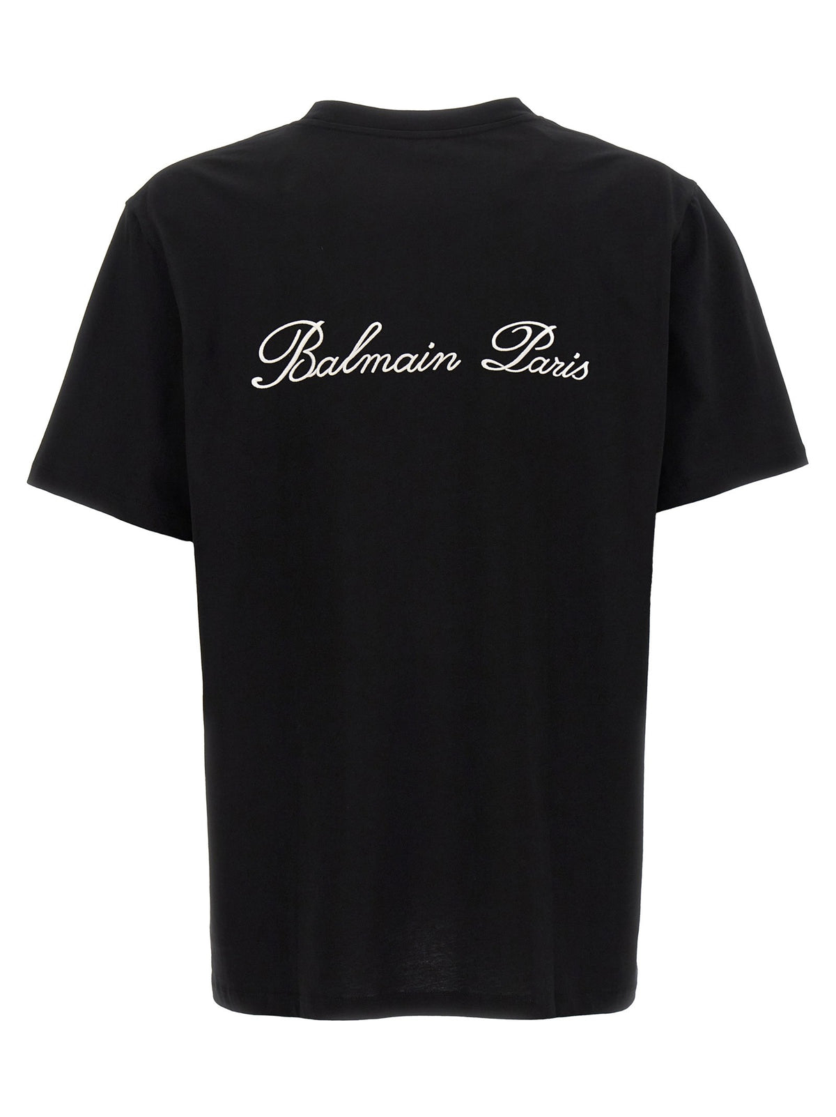Balmain Signature T-shirt – Wit / Zwart