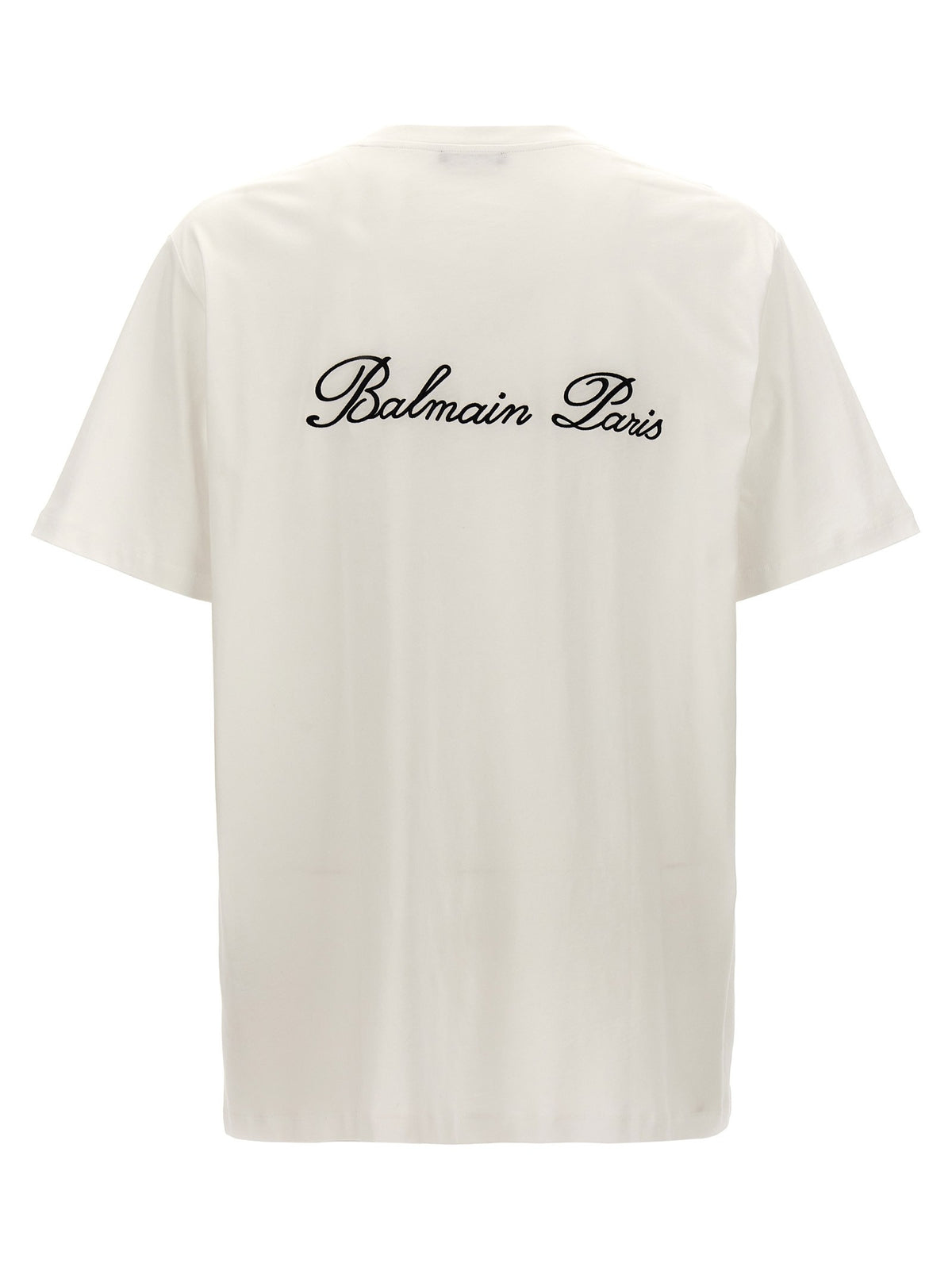 Balmain Signature T-shirt – Wit / Zwart