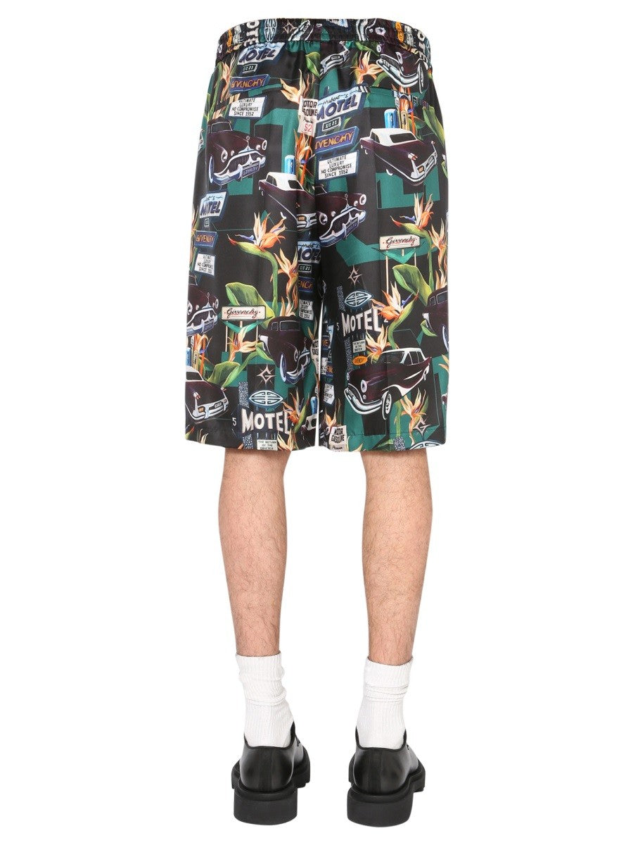 Givenchy Zijden Bermuda – Zwart