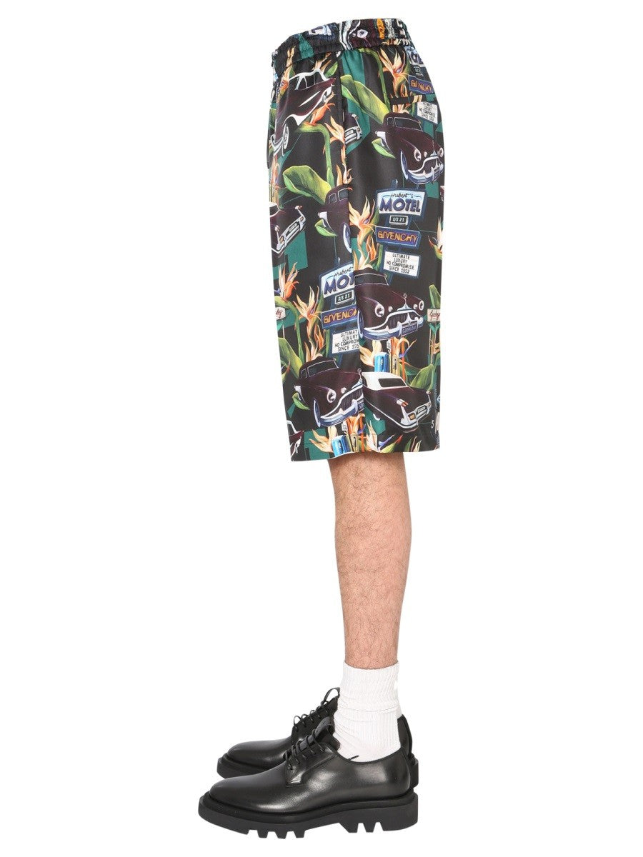Givenchy Zijden Bermuda – Zwart