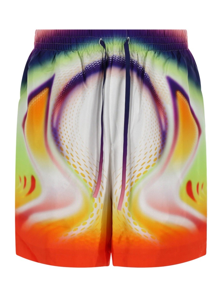 Casablanca Zijden Short – Meerkleurig