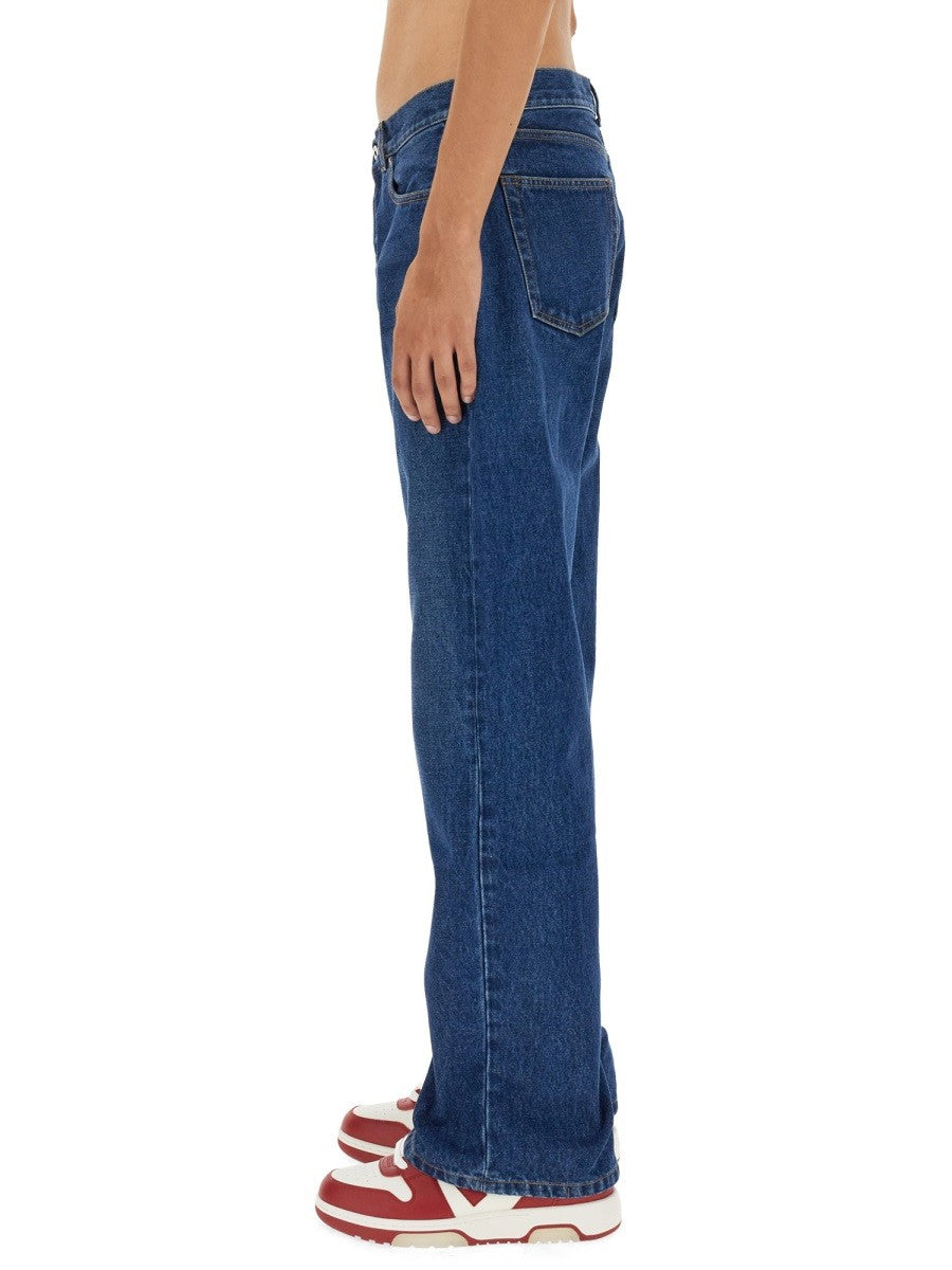 Off-White Skate Fit Jeans – Donkerblauw