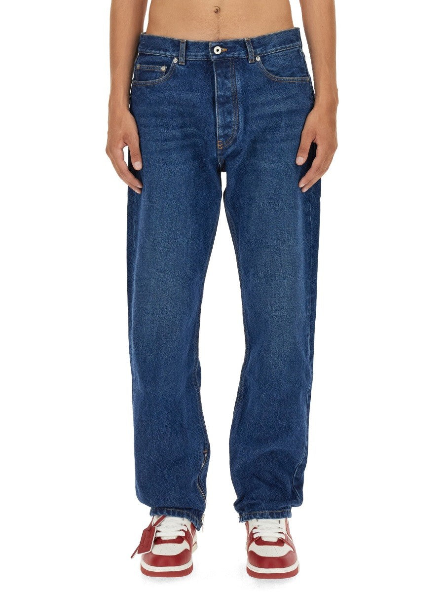 Off-White Skate Fit Jeans – Donkerblauw