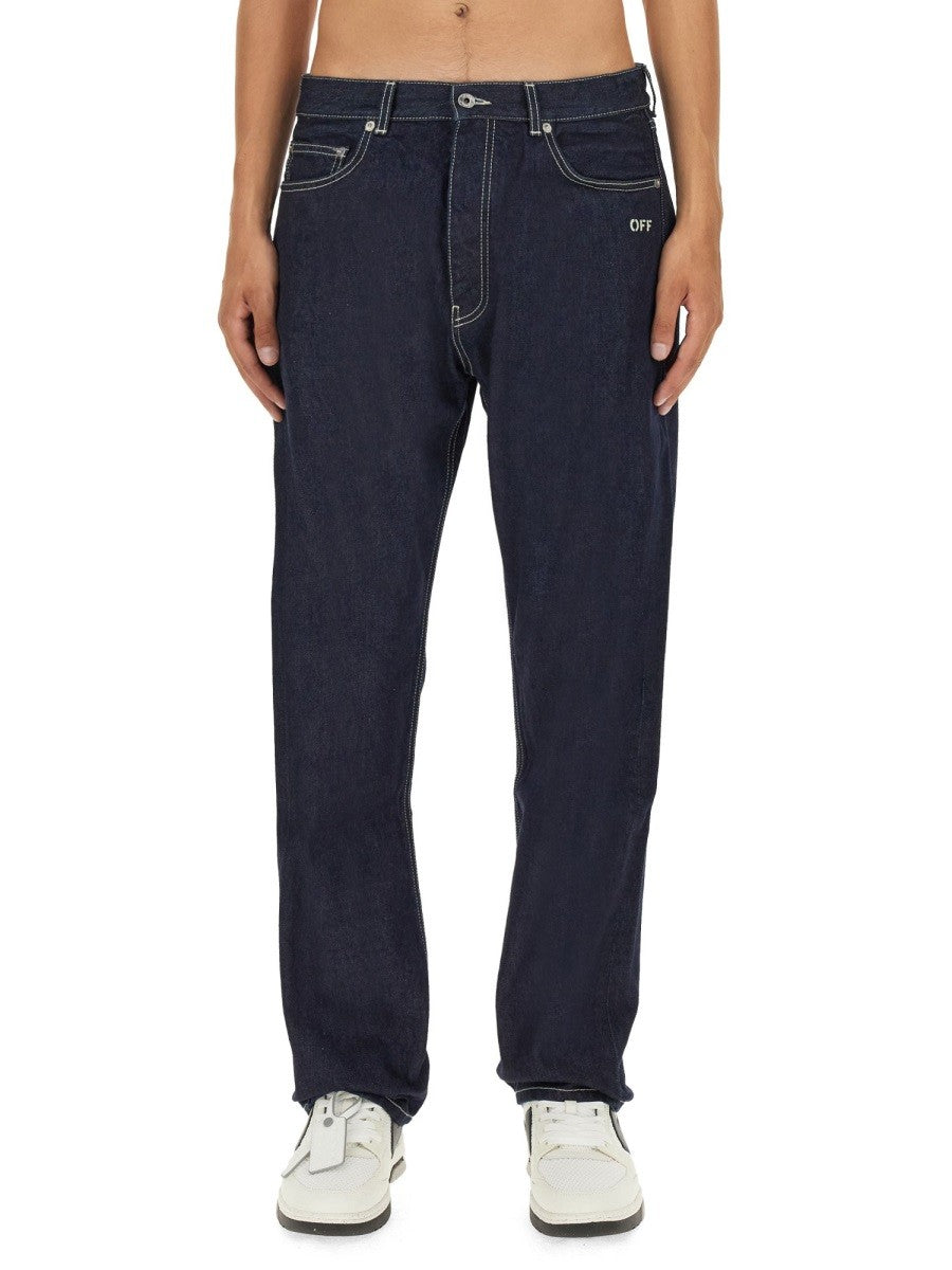 Off-White Skate Jeans – Donkerblauw