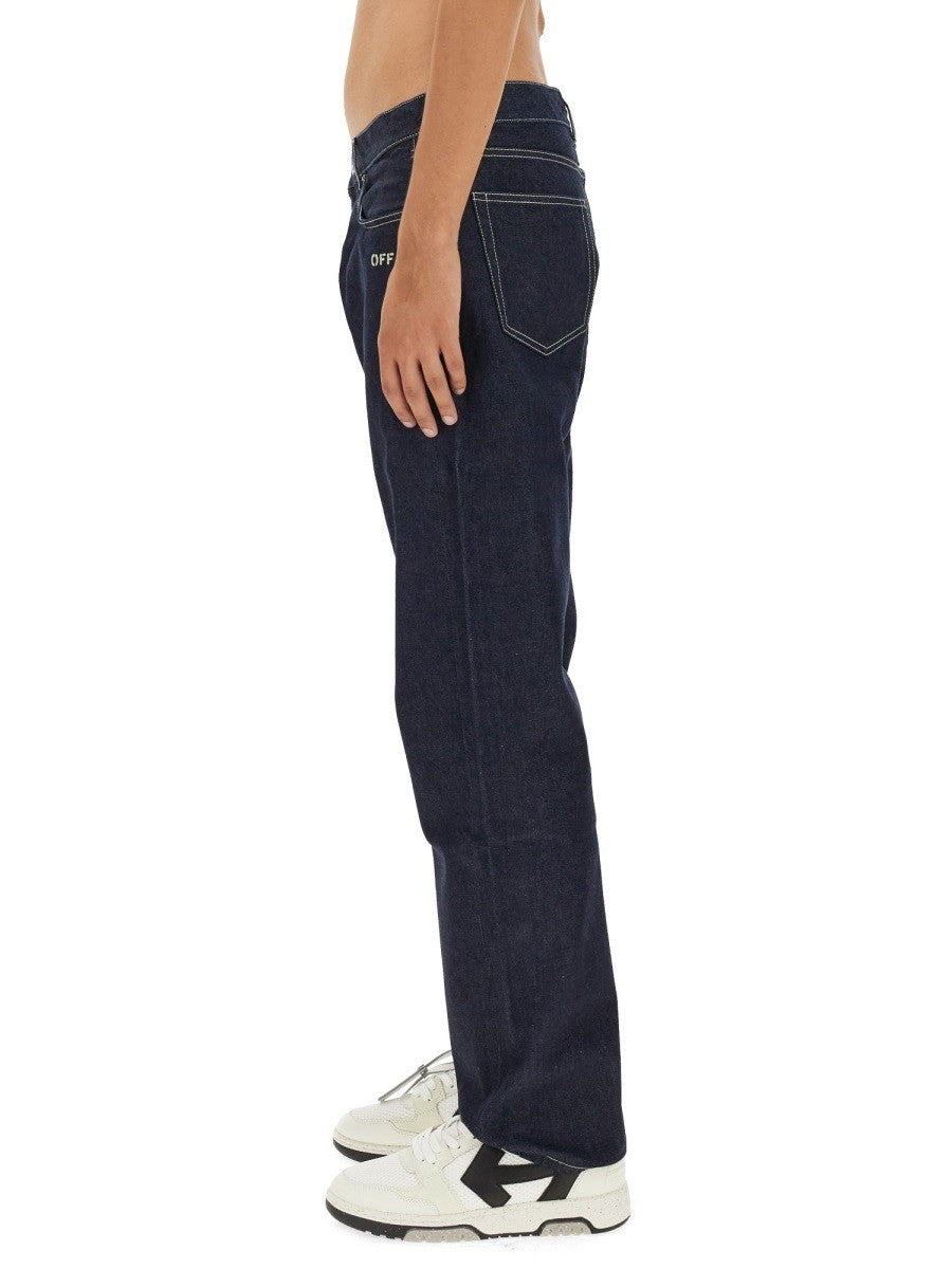Off-White Skate Jeans – Donkerblauw