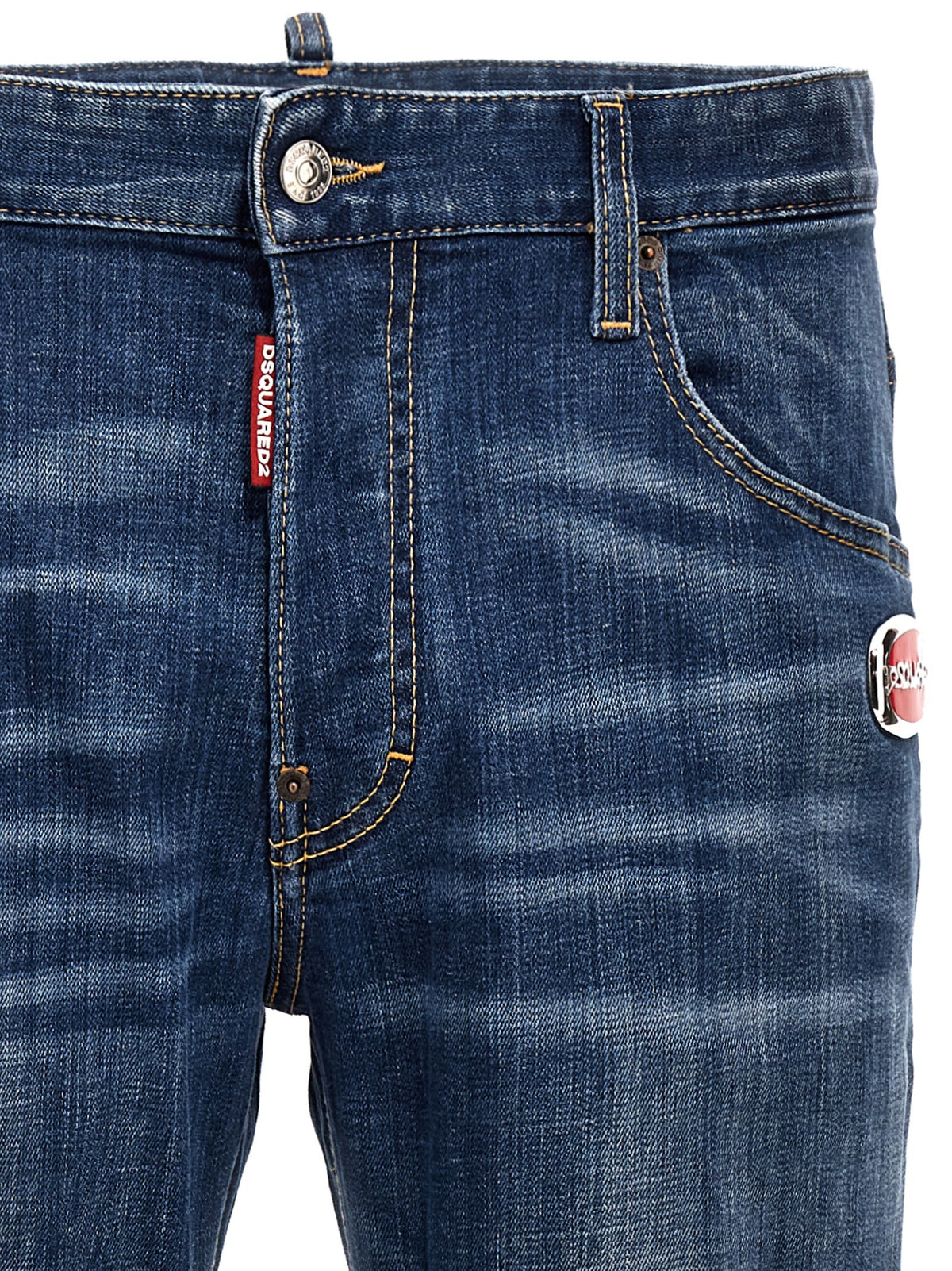 Dsquared2 Skater Jeans – Donkerblauw