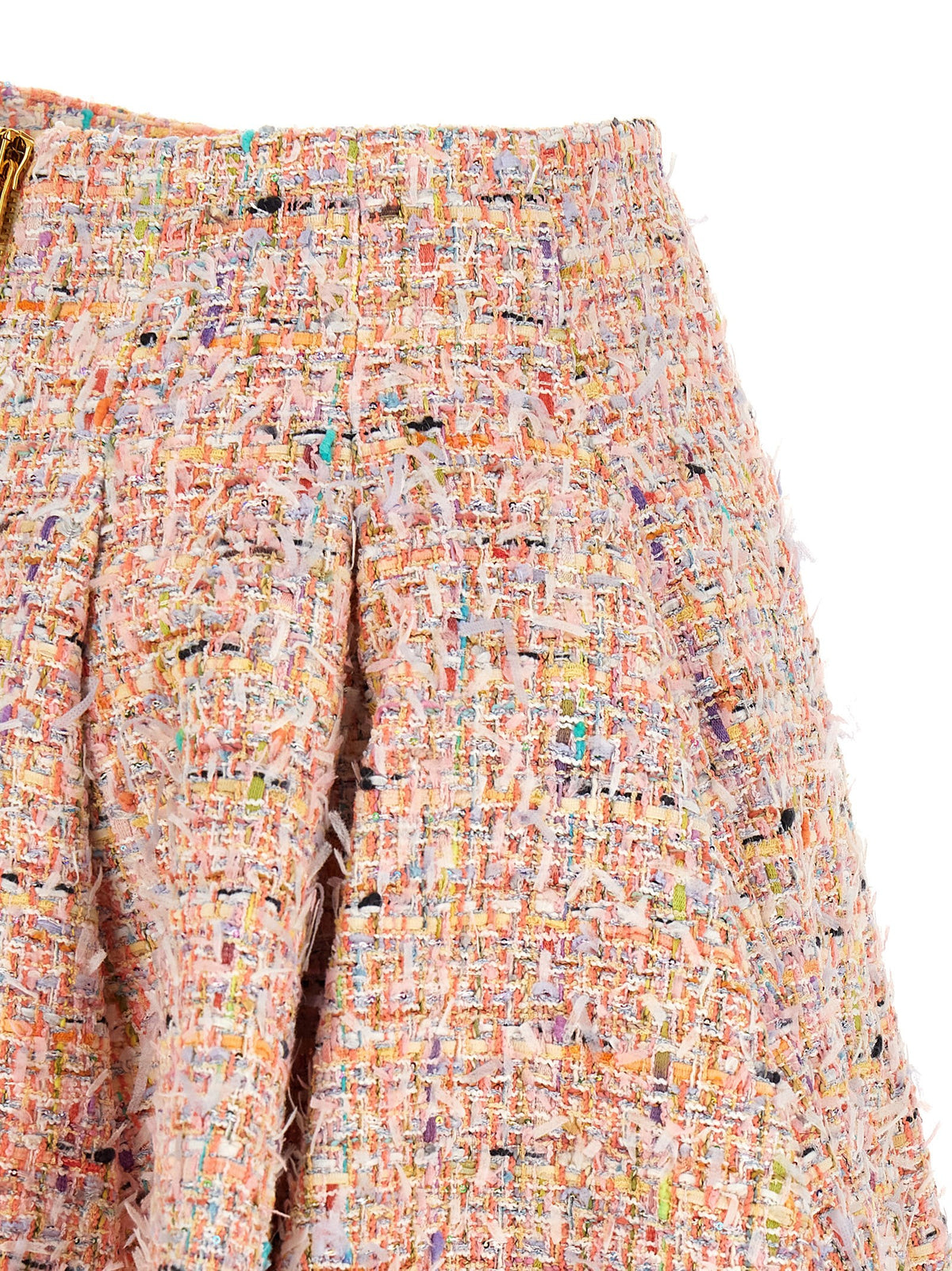 Balmain Tweed rok – Lichtroze