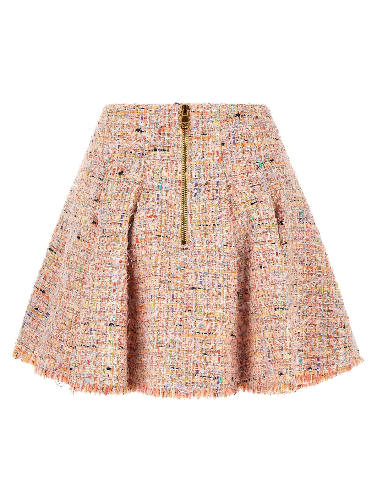 Balmain Tweed rok – Lichtroze