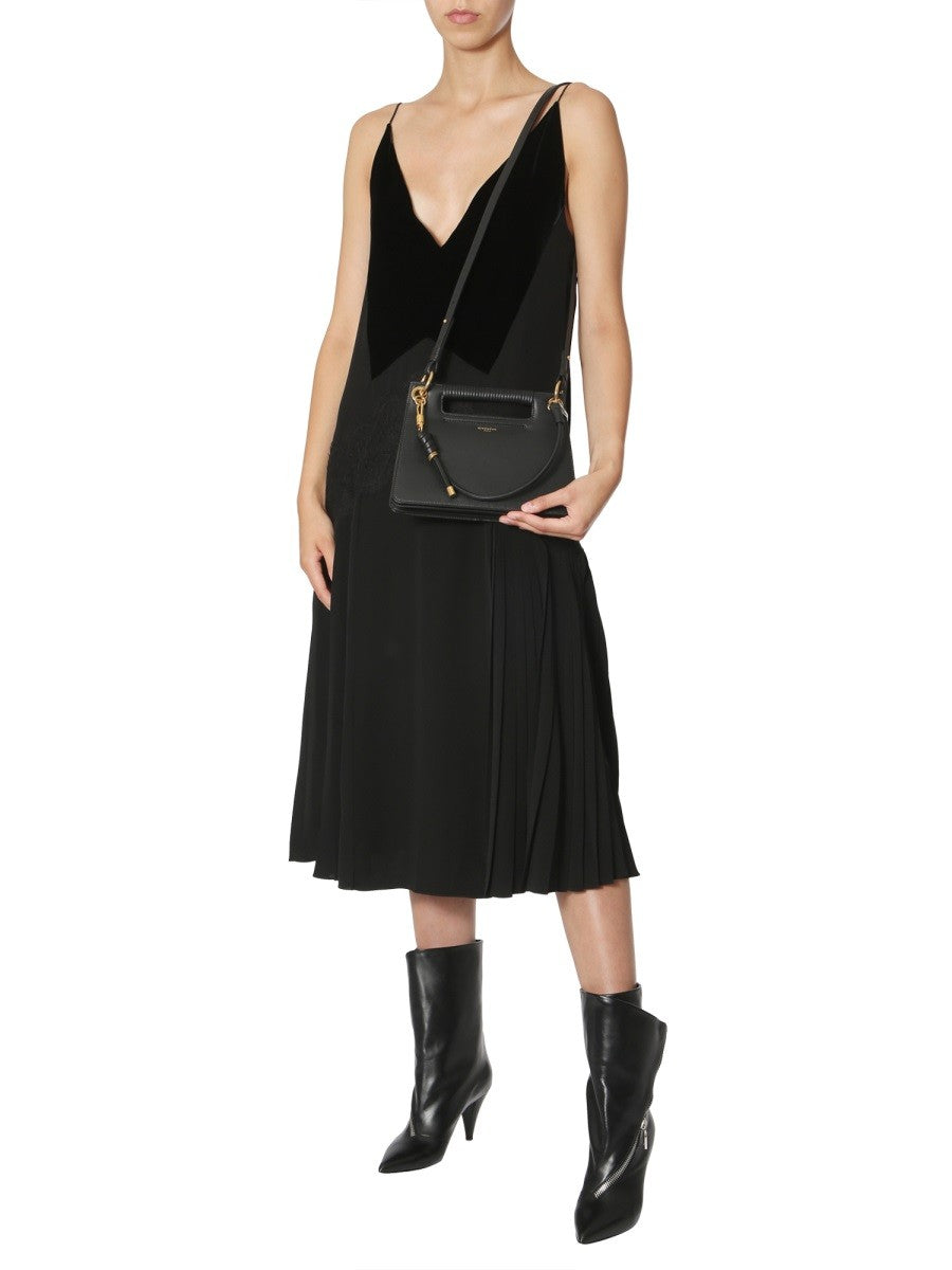 Givenchy Mouwloze Jurk met fluwelen hals – Zwart