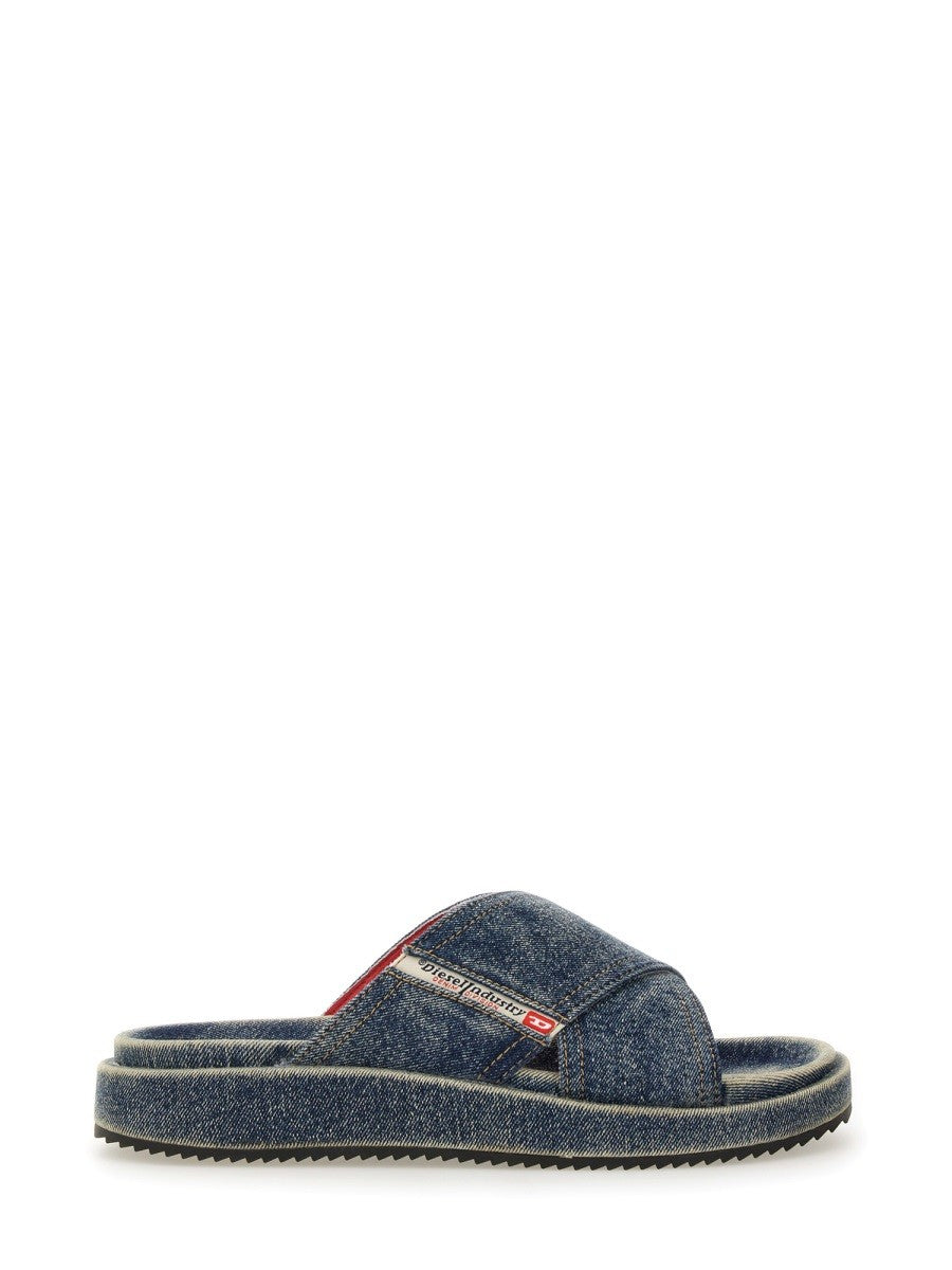 Diesel Cris Cros Slippers – Blauw