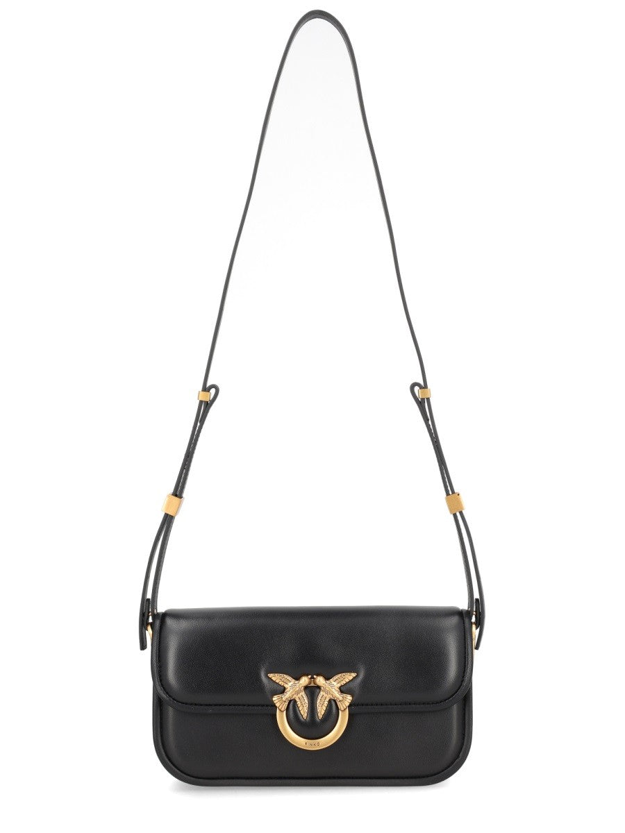 Pinko Small Love Bag Schoudertas – Zwart