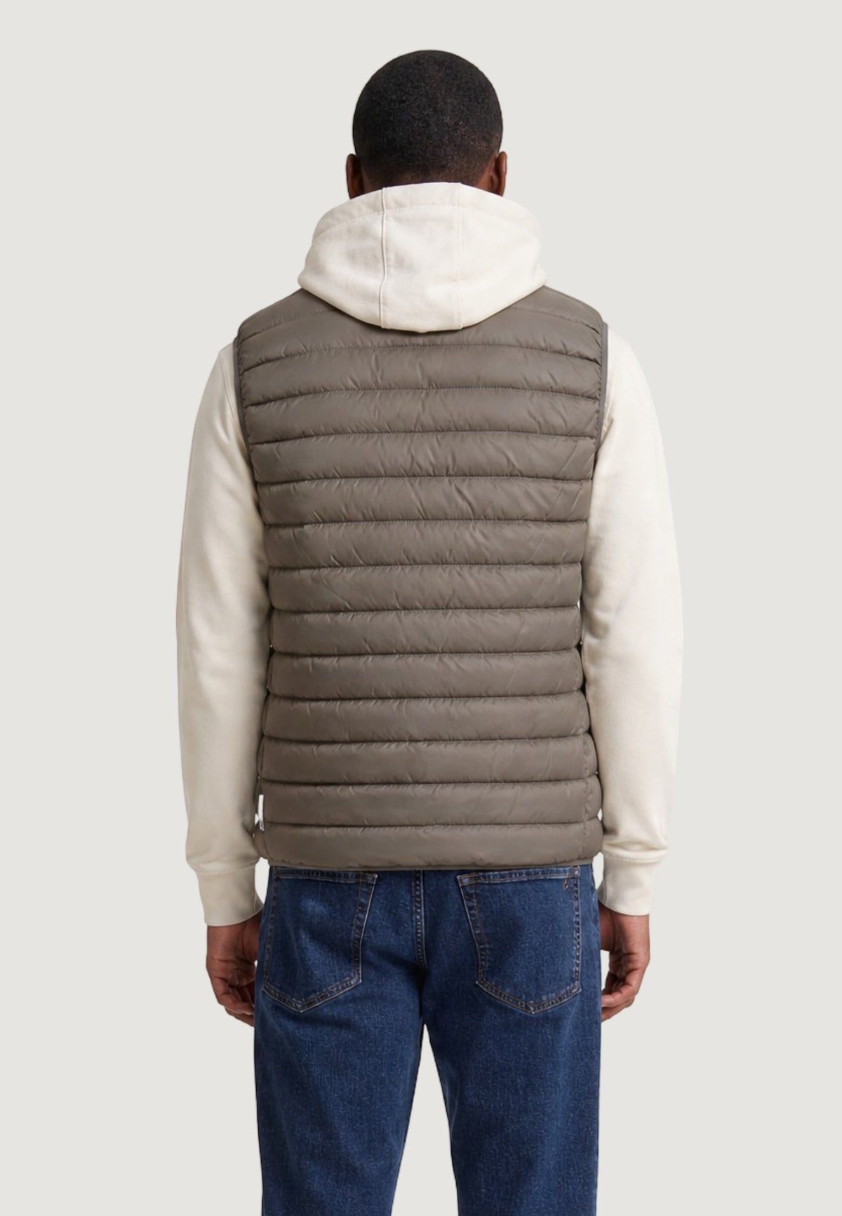 Armani Exchange Donsbodywarmer – Bruin