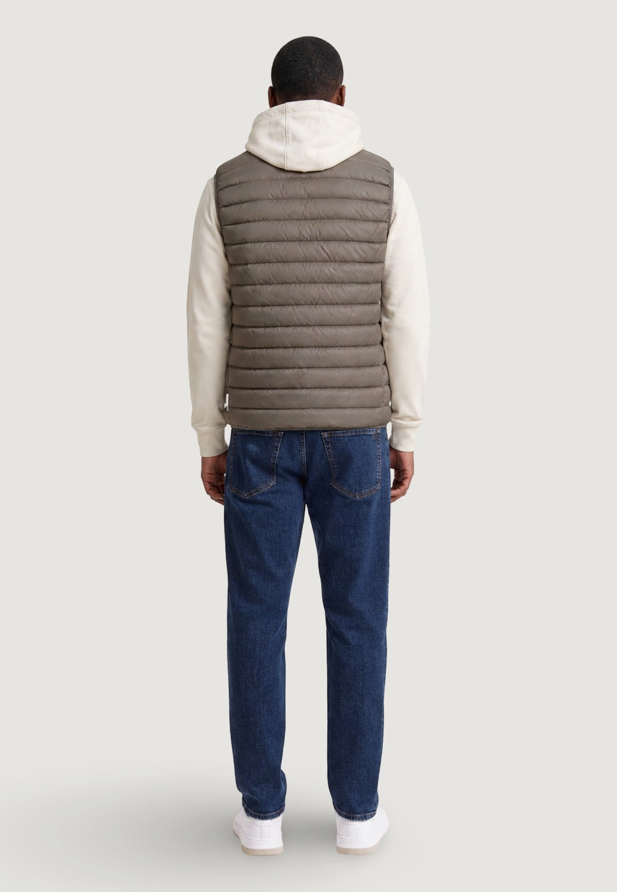 Armani Exchange Donsbodywarmer – Bruin