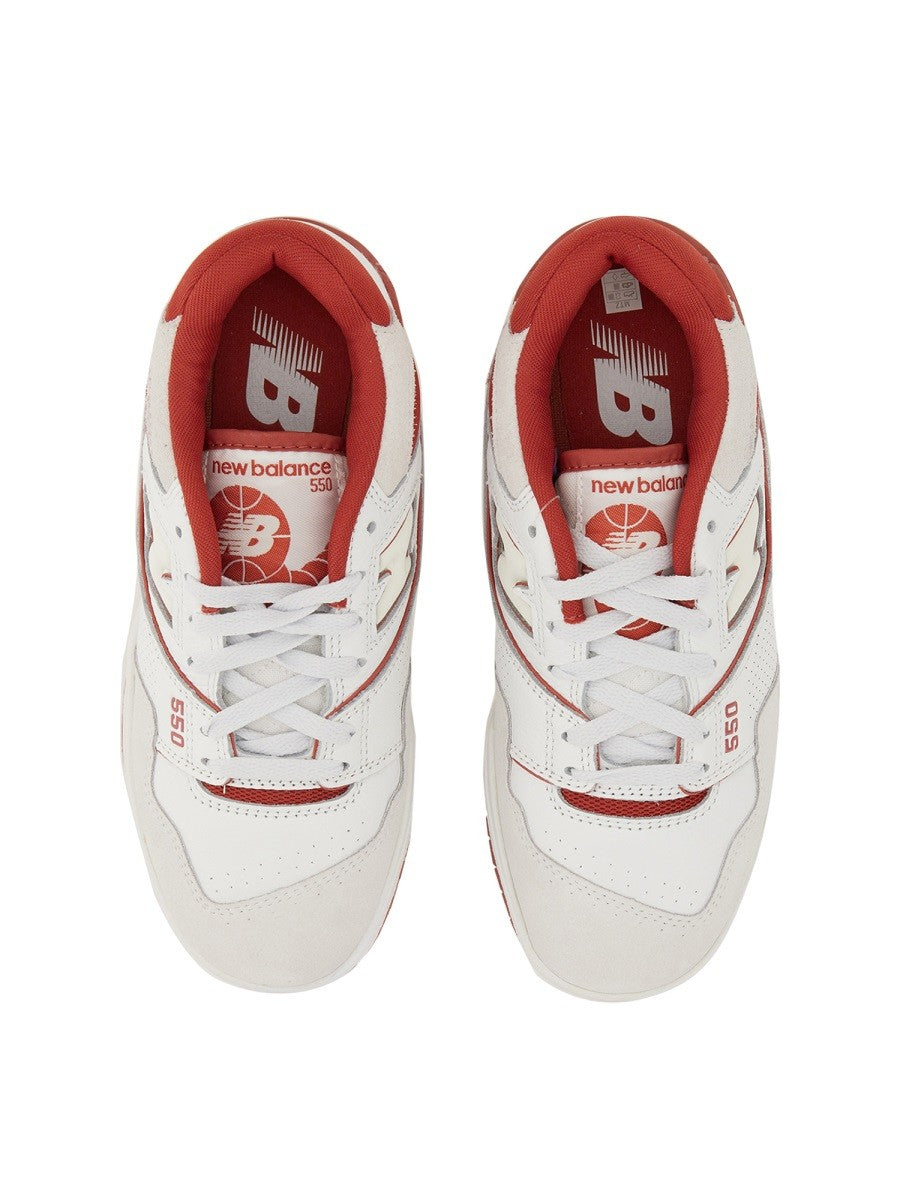 New Balance 550 Sneakers – Wit / Rood