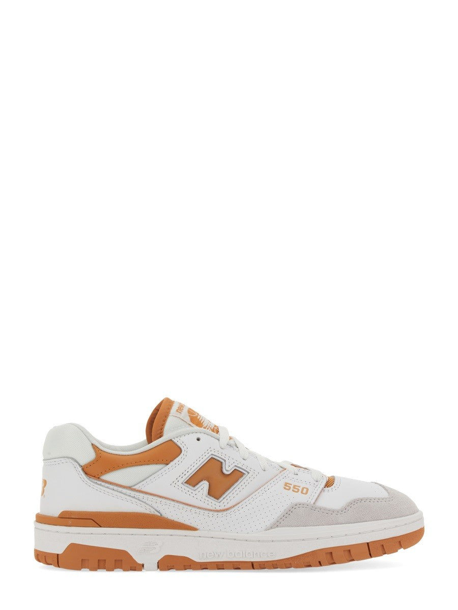 New Balance 550 Sneakers Heren – Wit / Oranje