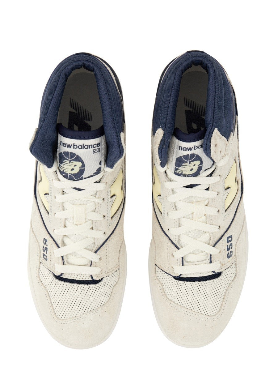 New Balance 650 Sneakers – Wit / Marineblauw
