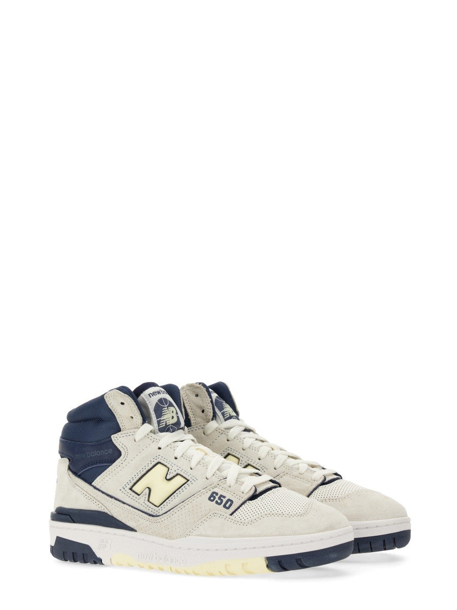New Balance 650 Sneakers – Wit / Marineblauw