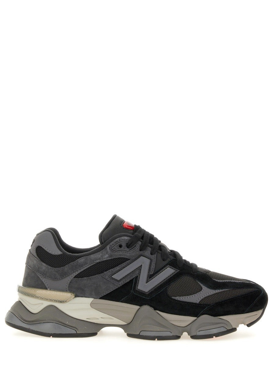 New Balance 9060 Sneakers van leer en mesh – Zwart