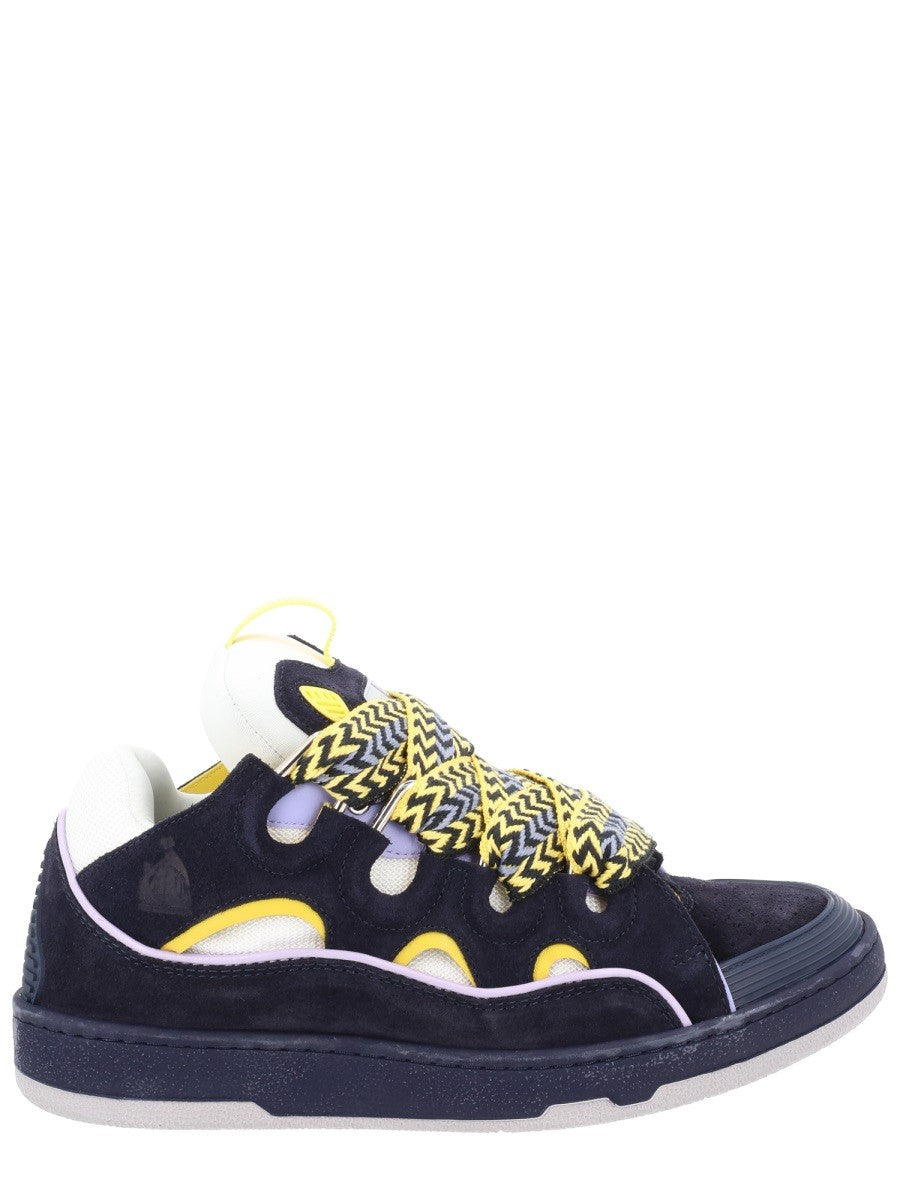 Lanvin Curb Sneakers – Marineblauw