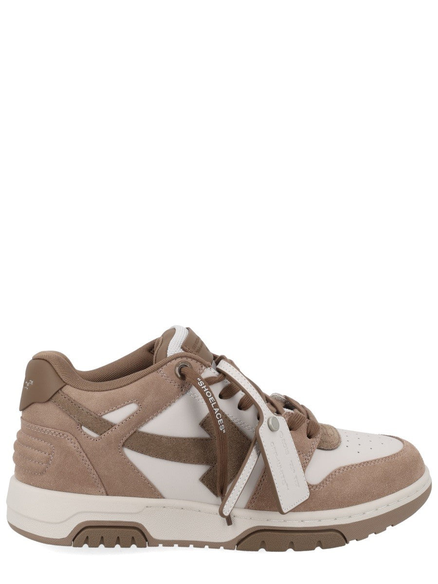 Off-White Out Of Office Sneakers Heren – Beige
