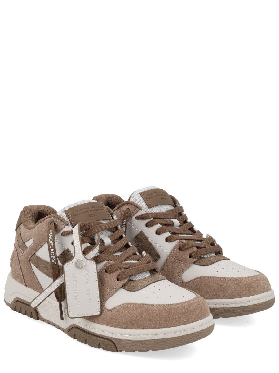 Off-White Out Of Office Sneakers Heren – Beige
