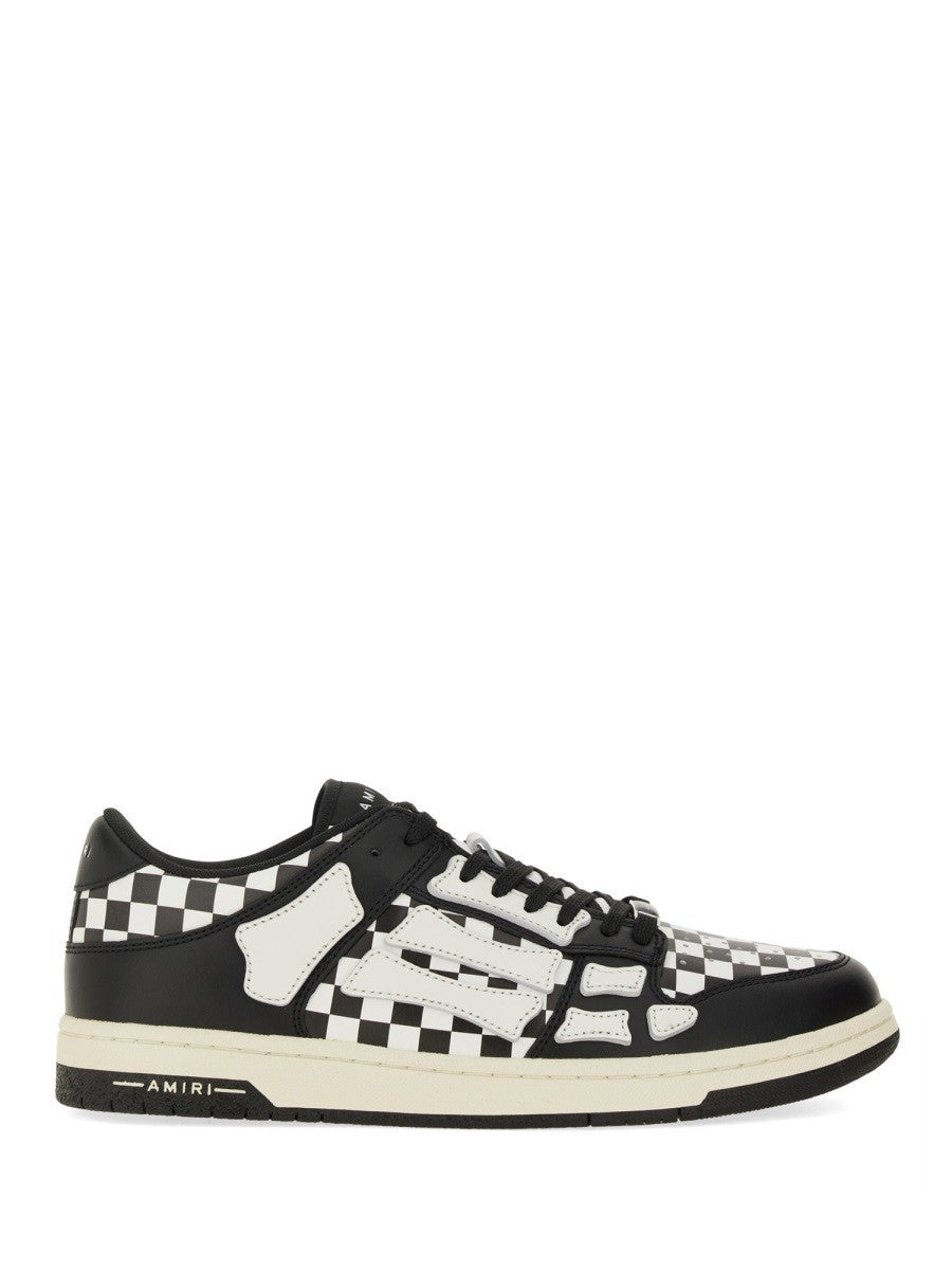 Amiri Skel Top Low Sneakers – Zwart / Wit