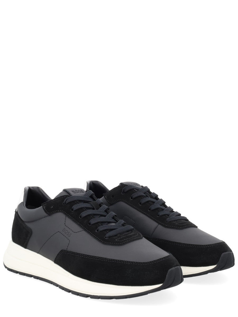 Boss Vinston Sneakers – Zwart