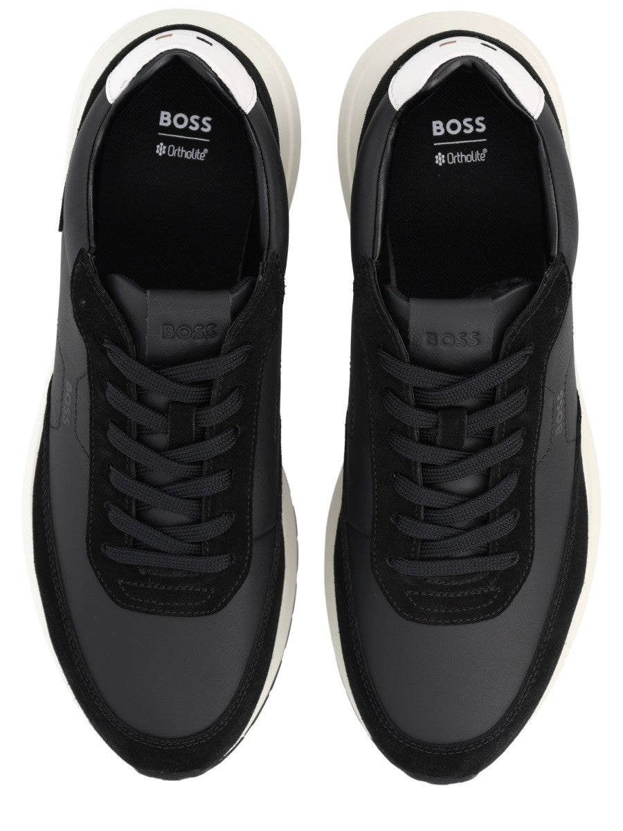 Boss Vinston Sneakers – Zwart