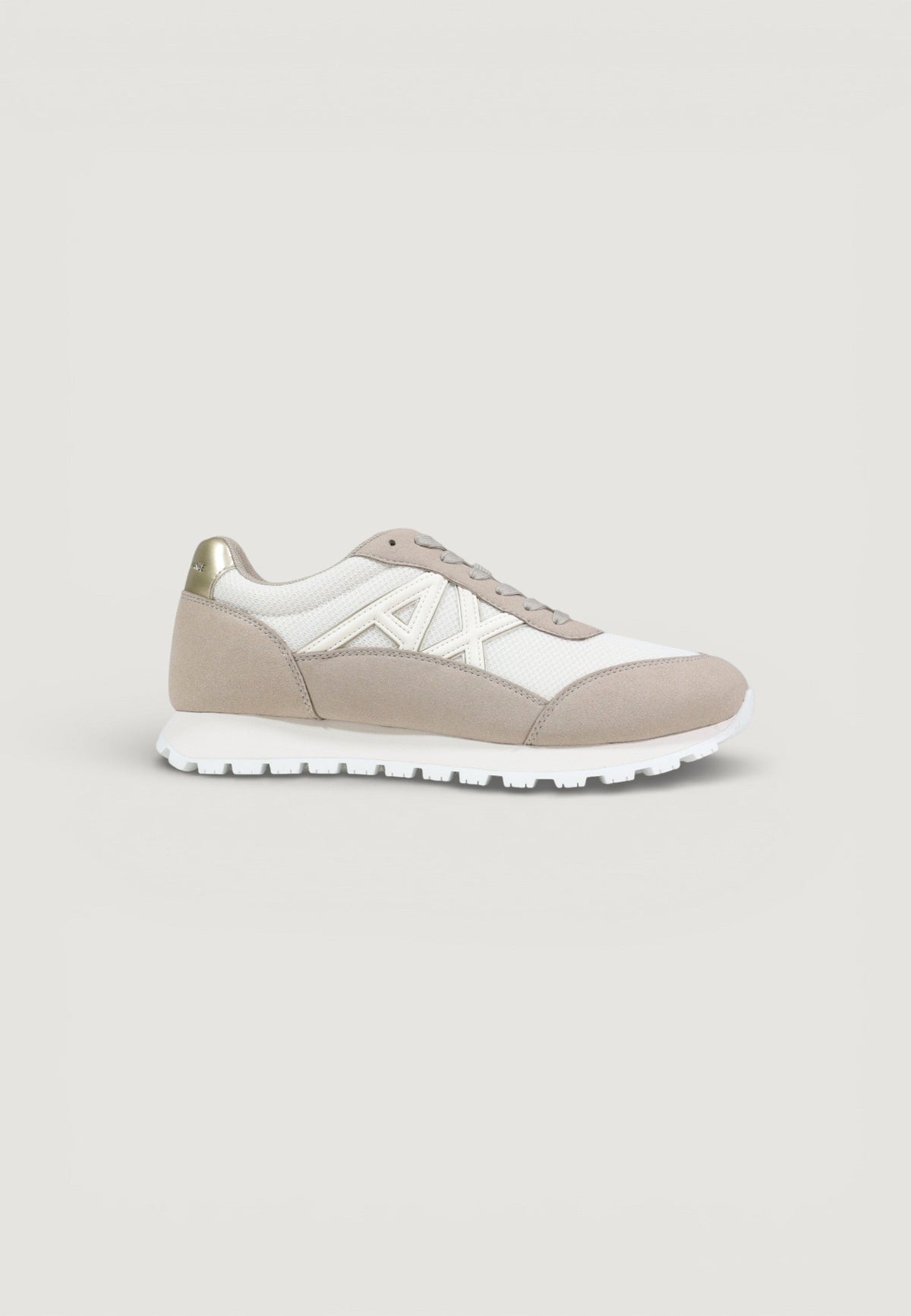 Armani Exchange Sportieve Sneakers Dames – Beige