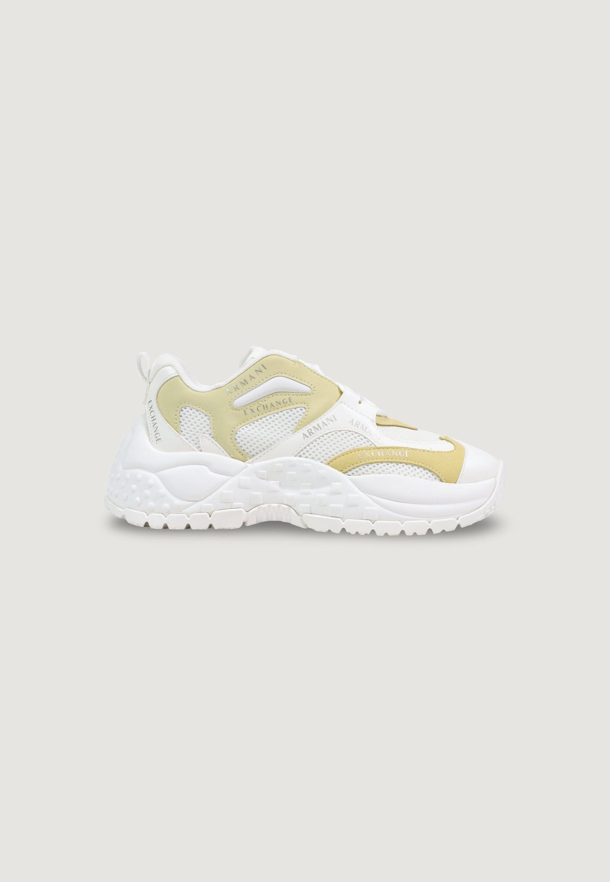 Armani Exchange Sportieve Sneakers Dames – Geel