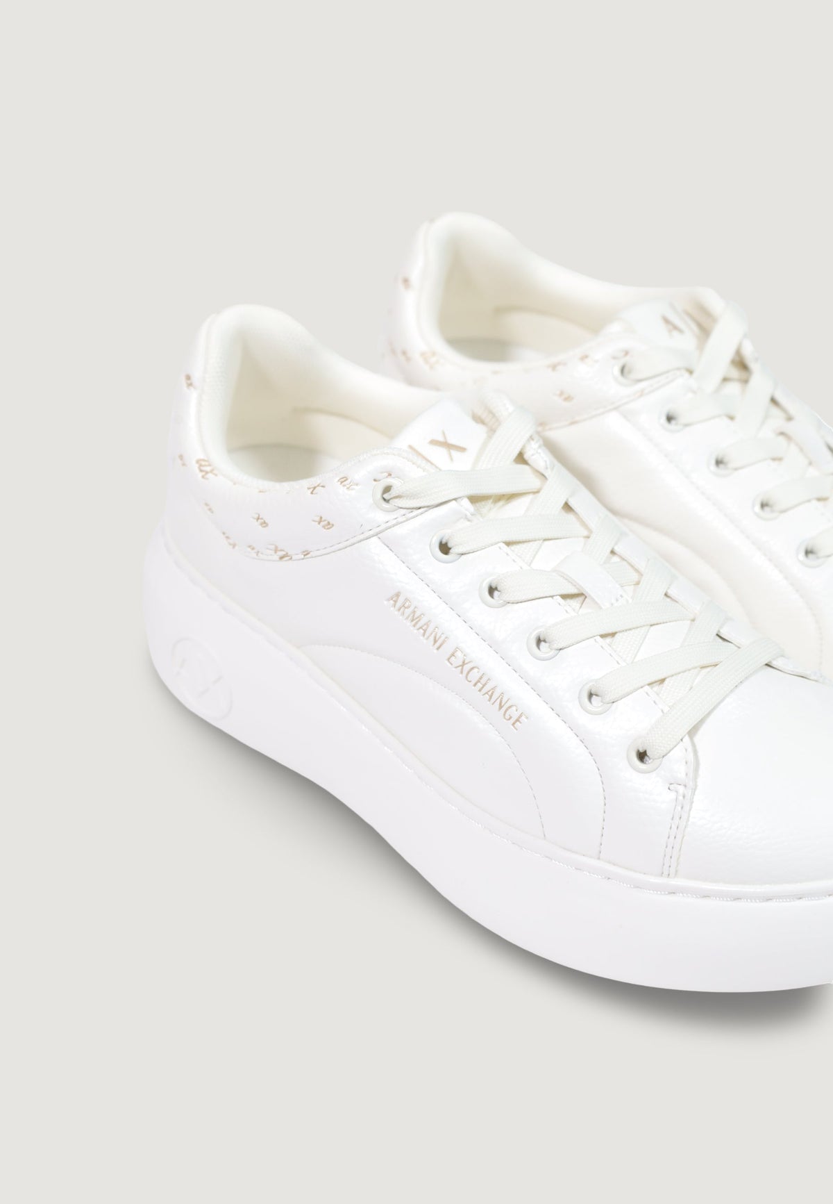 Armani Exchange Slip-on Sneakers – Wit