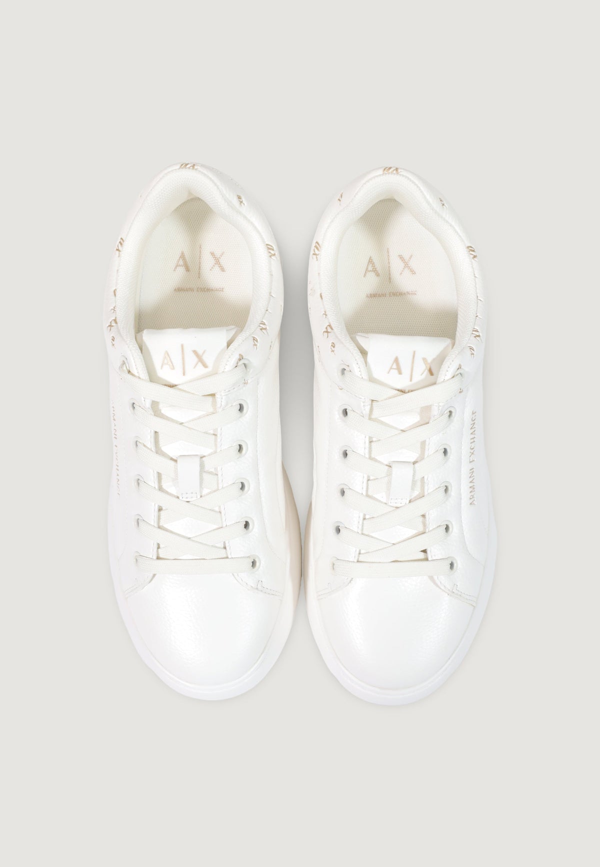 Armani Exchange Slip-on Sneakers – Wit