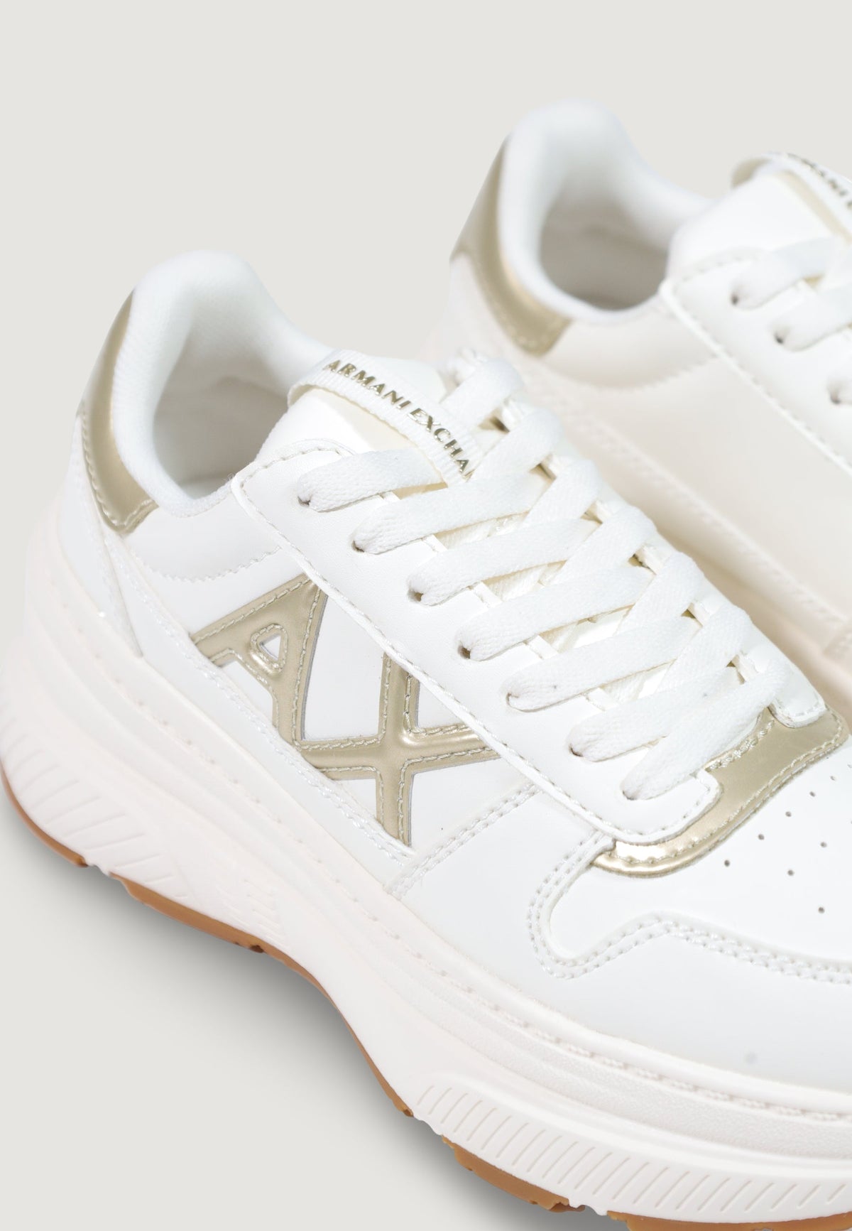 Armani Exchange Slip-on Sneakers – Wit