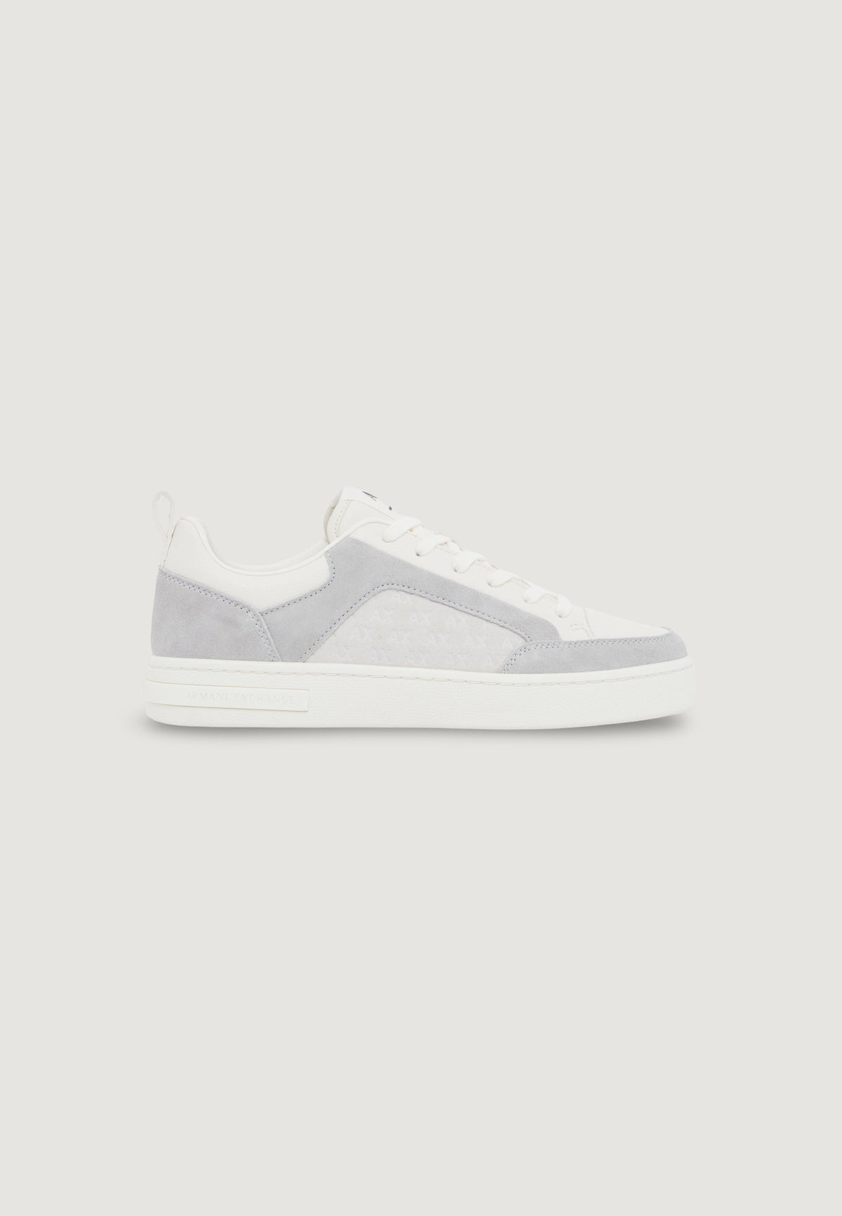 Armani Exchange Leren Sneakers Heren – Wit