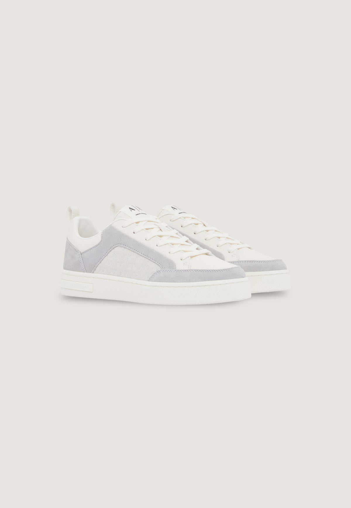 Armani Exchange Leren Sneakers Heren – Wit