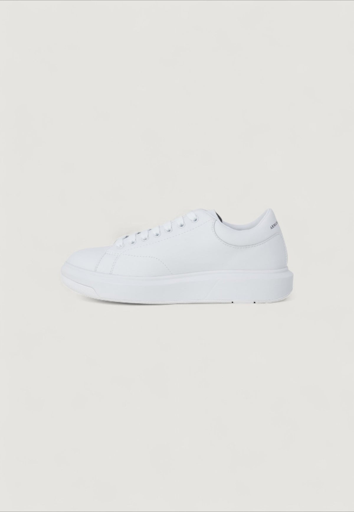 Armani Exchange Leren Sneakers Heren – Wit