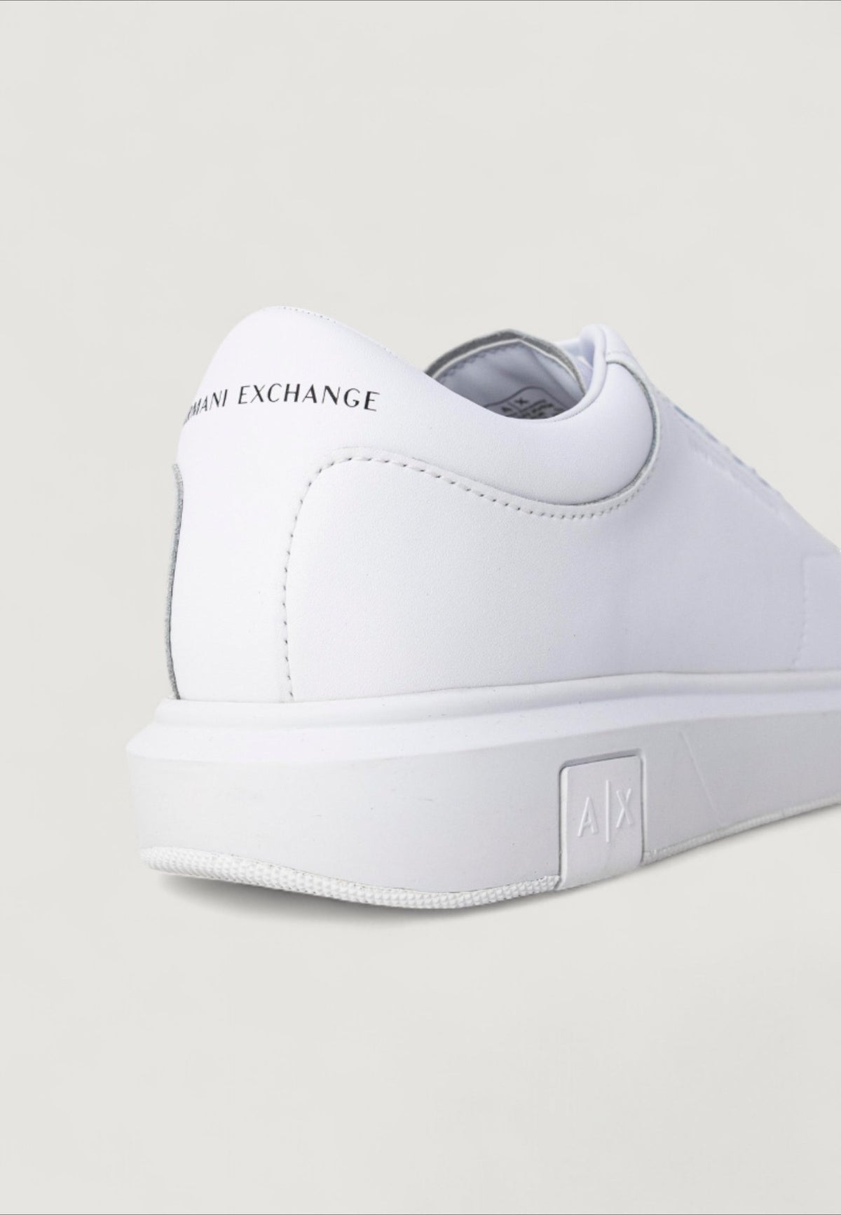 Armani Exchange Leren Sneakers Heren – Wit
