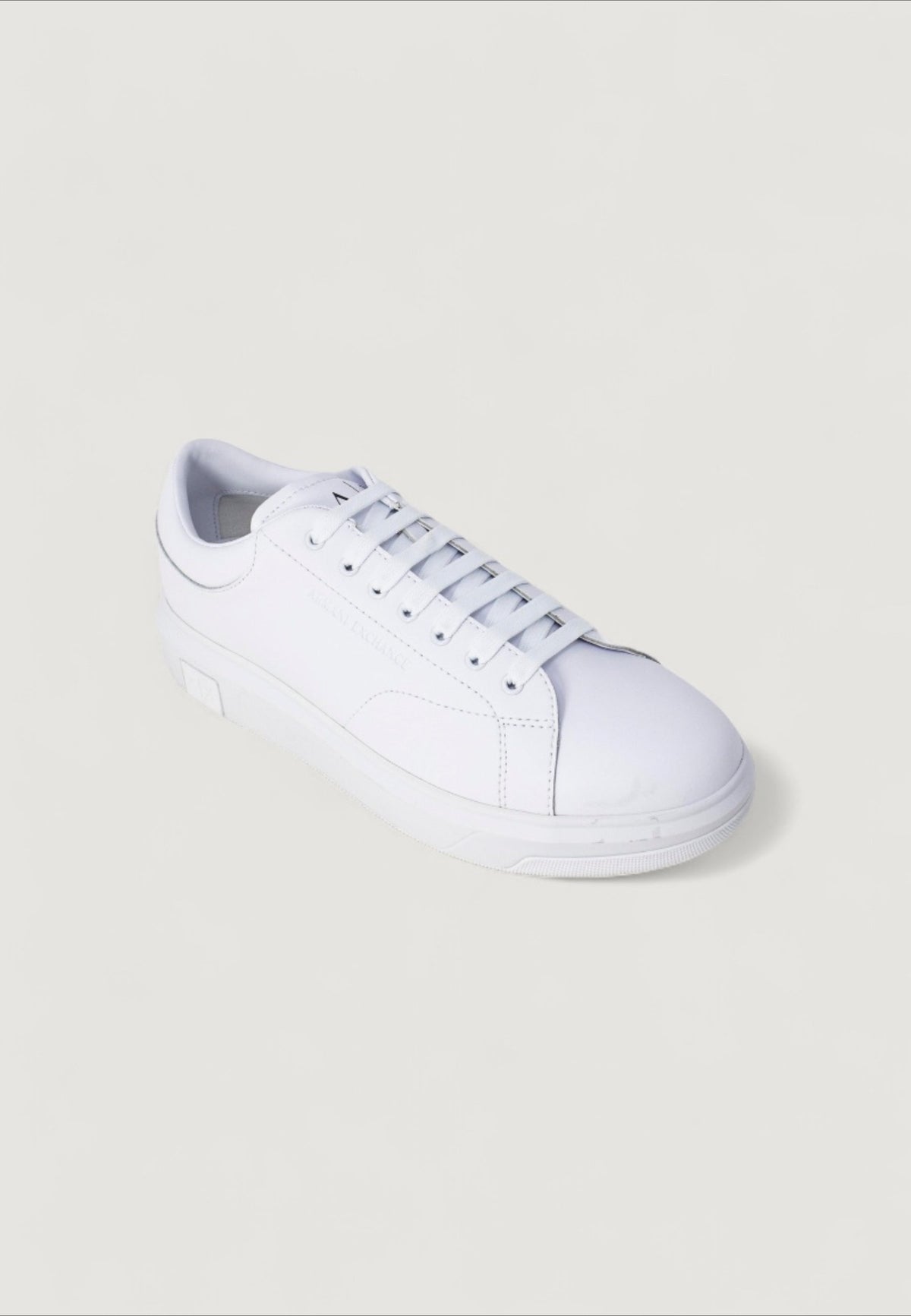Armani Exchange Leren Sneakers Heren – Wit