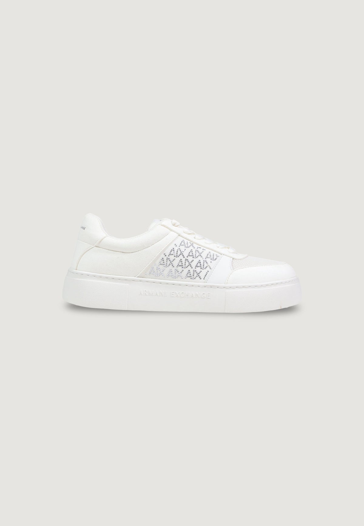Armani Exchange Sneakers met Veters Dames – Wit