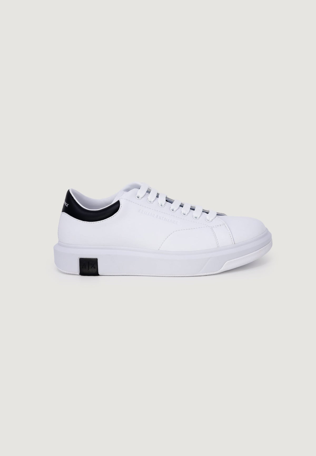 Armani Exchange Leren Sneakers Heren – Wit