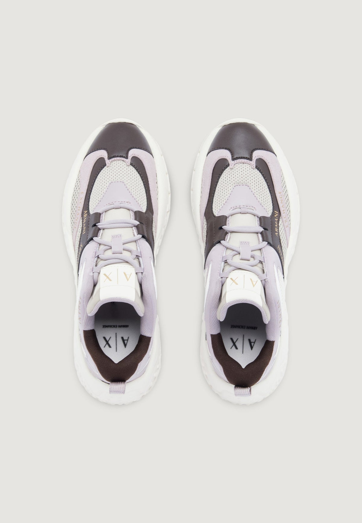 Armani Exchange Slip-on Sneakers – Lila
